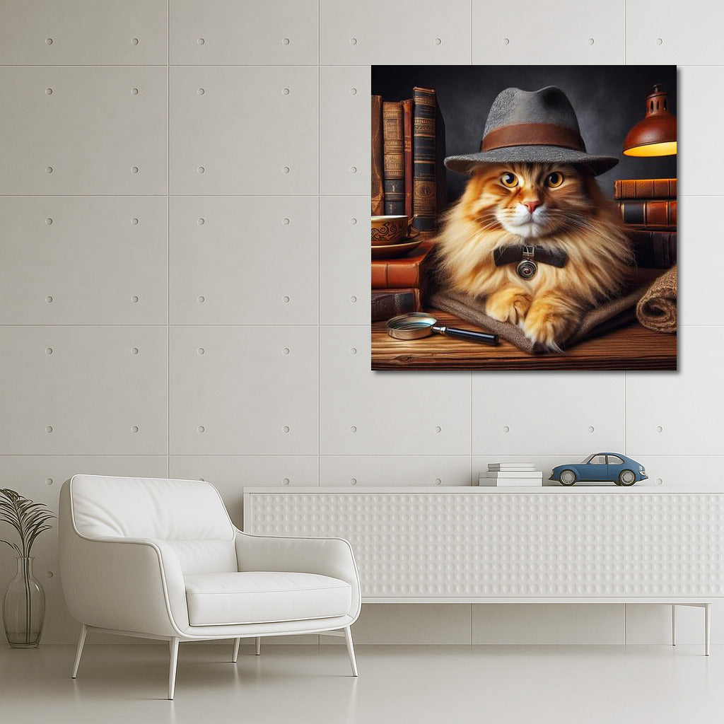 Sherlock Maine Coon: Secrets in the Hat