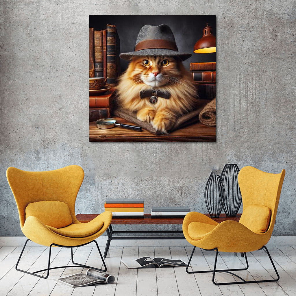 Sherlock Maine Coon: Secrets in the Hat