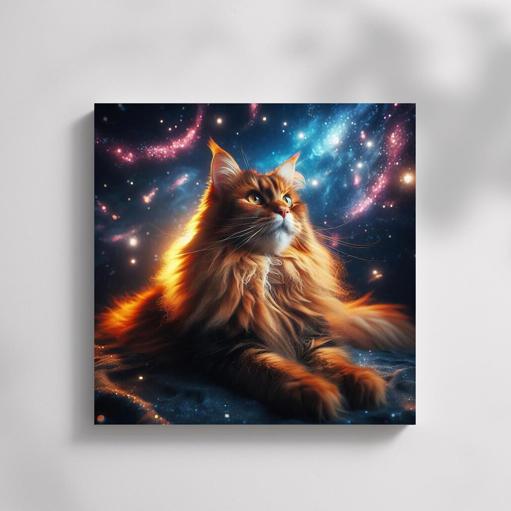 Maine Coon Space Magic: Maine Coon Magic Cat 3