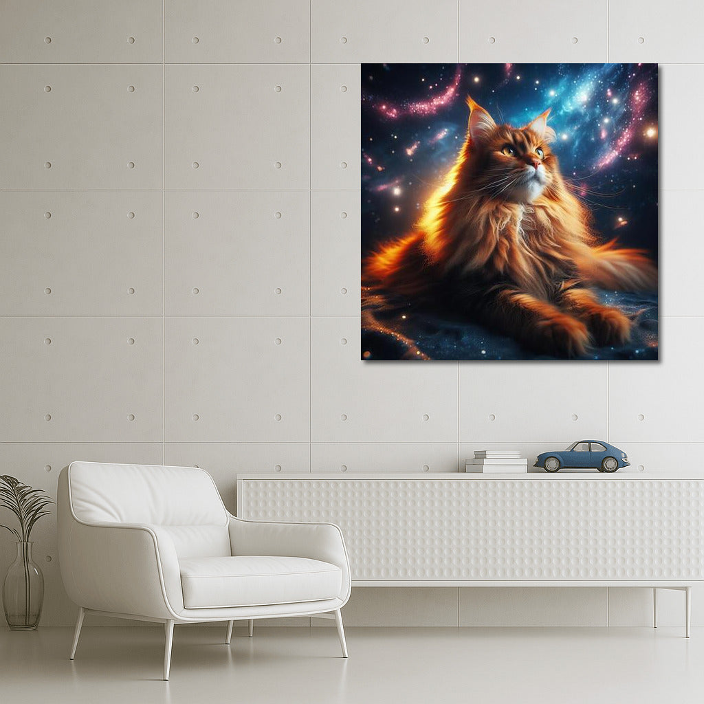 Maine Coon Space Magic: Maine Coon Magic Cat 3