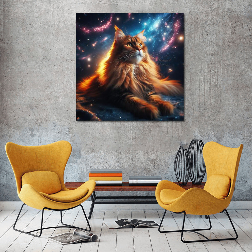 Maine Coon Space Magic: Maine Coon Magic Cat 3