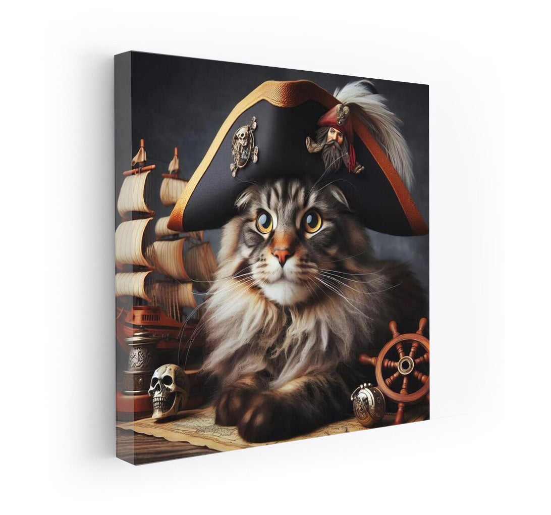 Captain Maine Coon: Pirate Adventures on the Seas