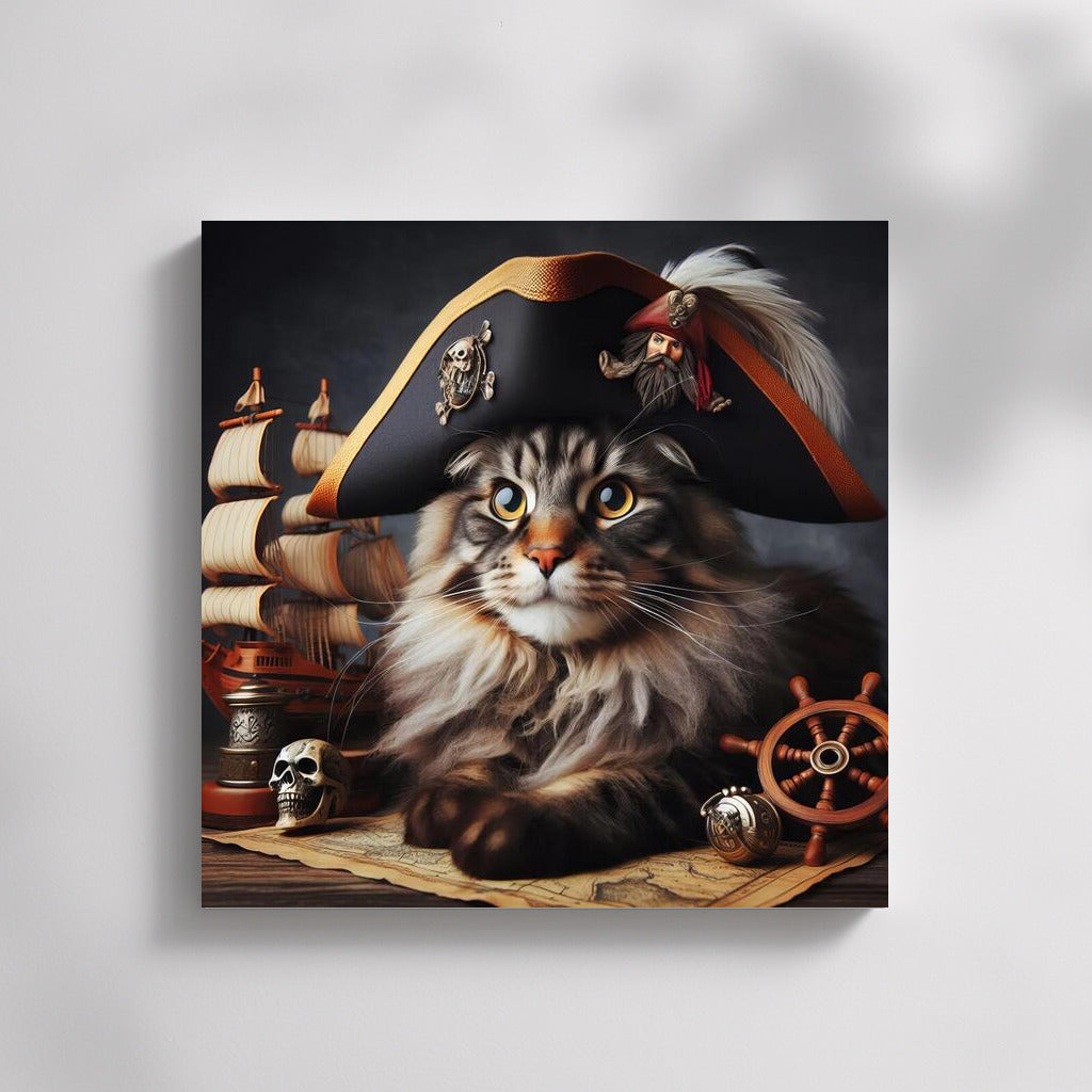 Captain Maine Coon: Pirate Adventures on the Seas
