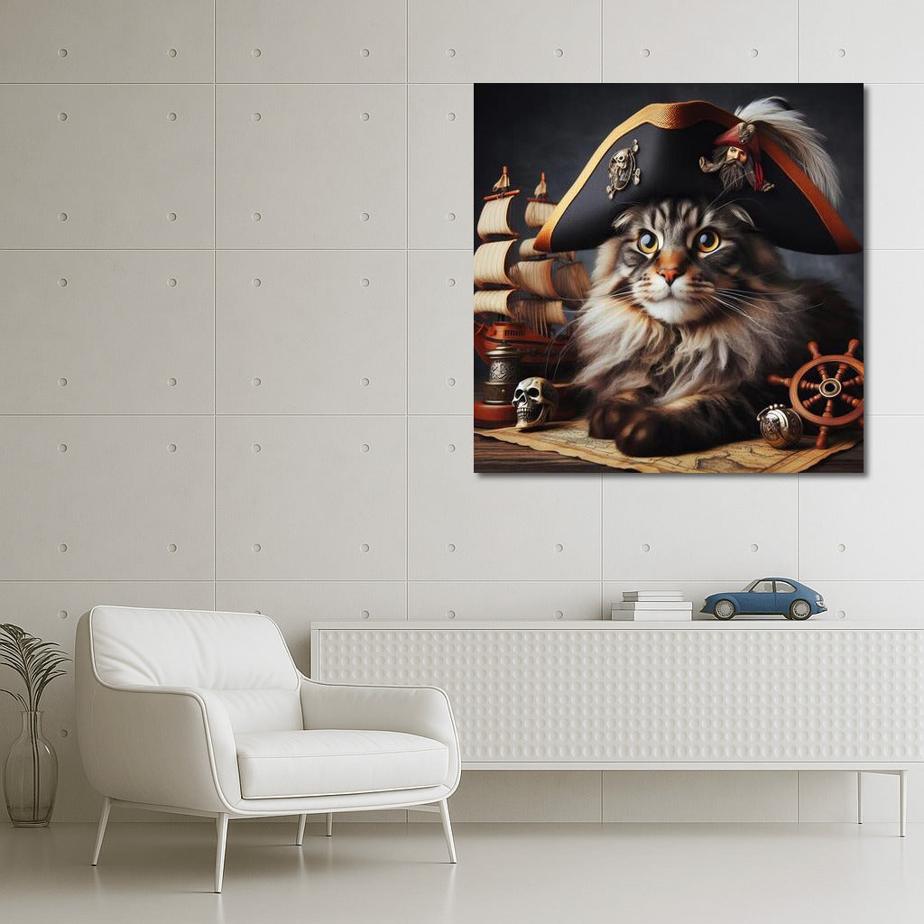 Captain Maine Coon: Pirate Adventures on the Seas