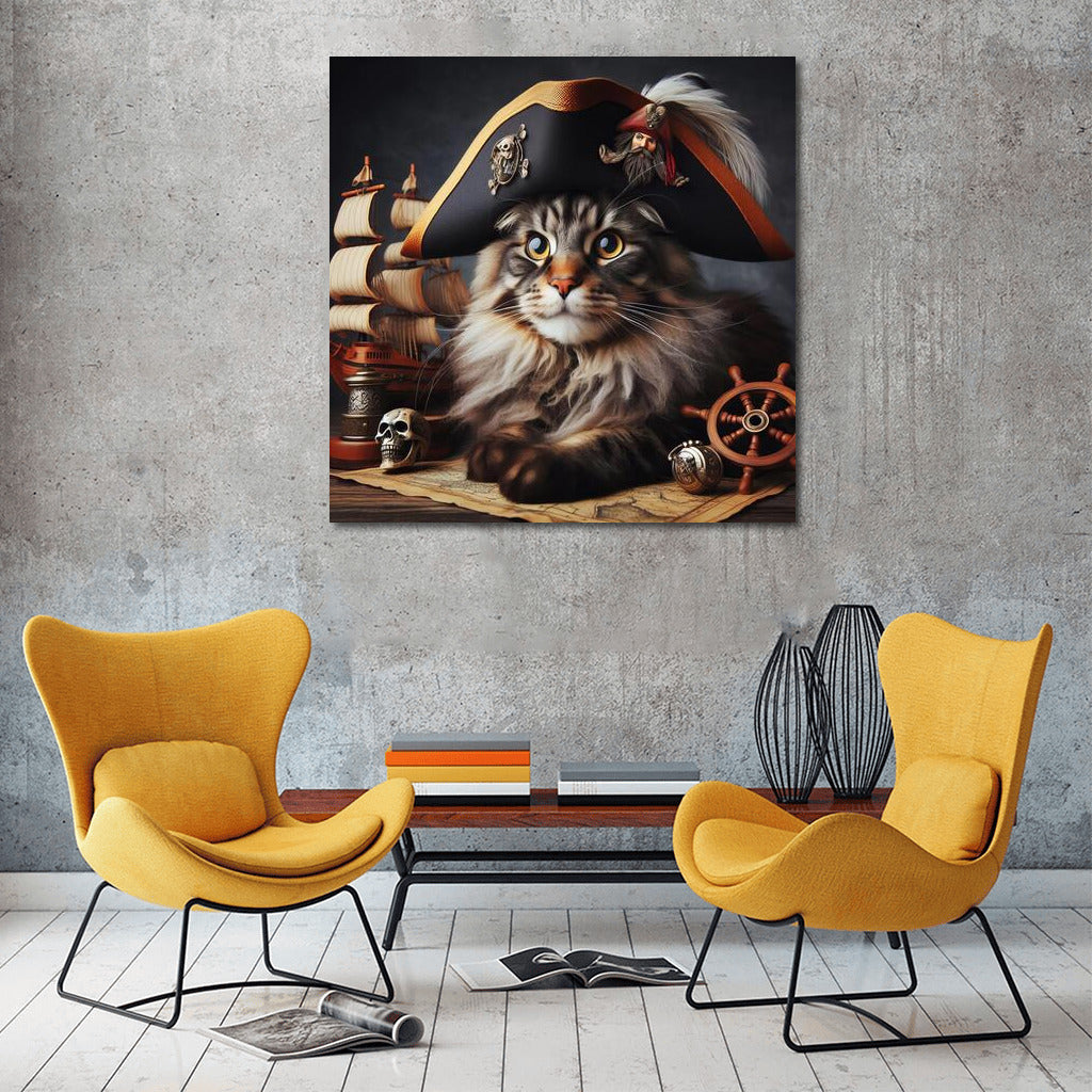Captain Maine Coon: Pirate Adventures on the Seas