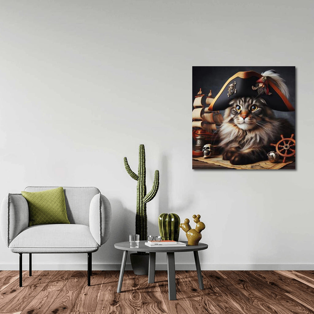 Captain Maine Coon: Pirate Adventures on the Seas