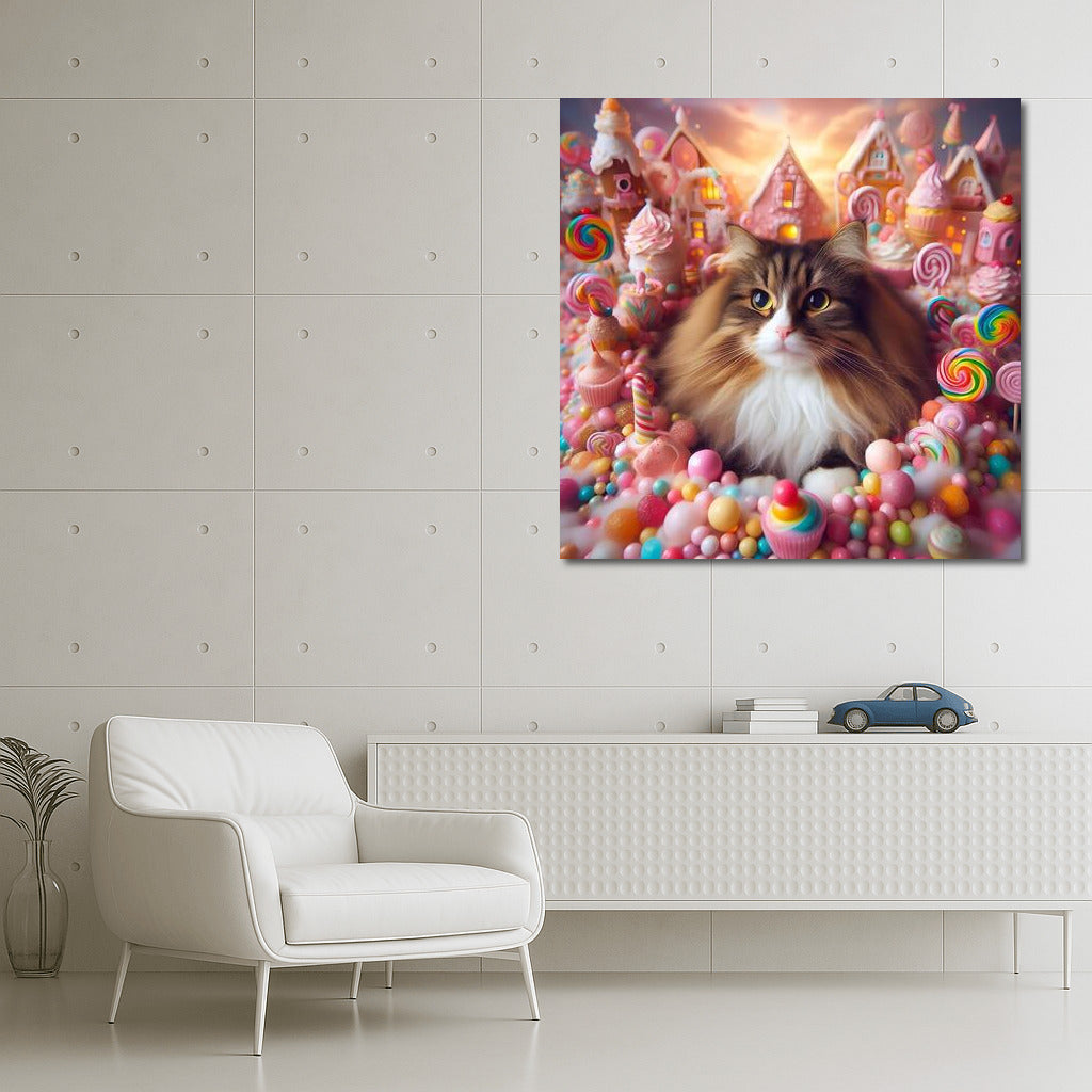 Norwegian Forest in the Land of Sweet Dreams: Candy Fantasy