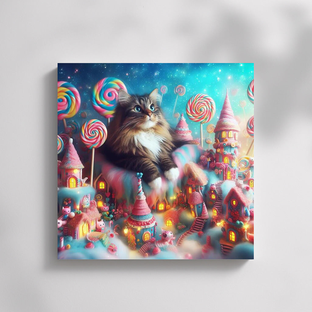 Norwegian Forest Cat in Sweet Fantasy