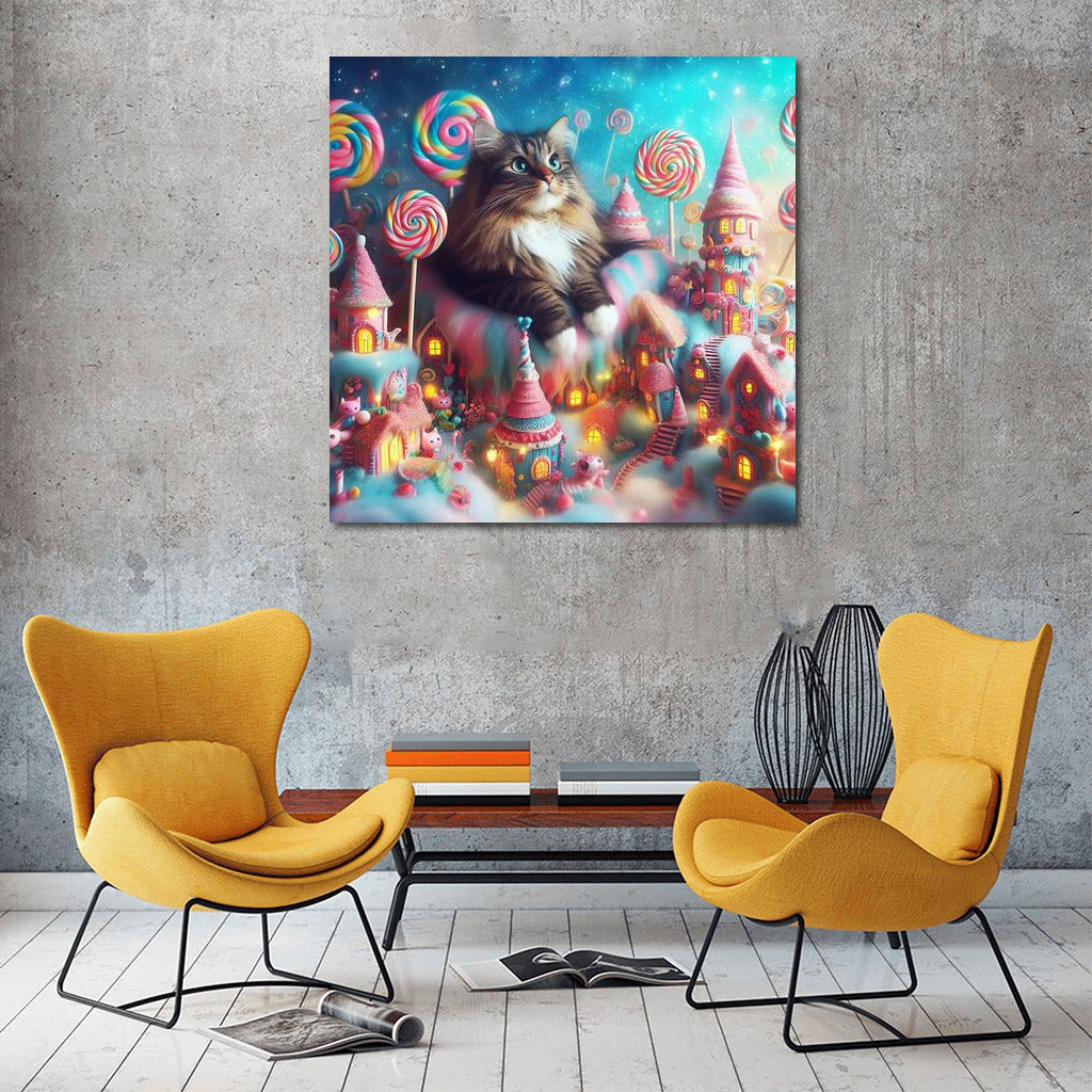 Norwegian Forest Cat in Sweet Fantasy