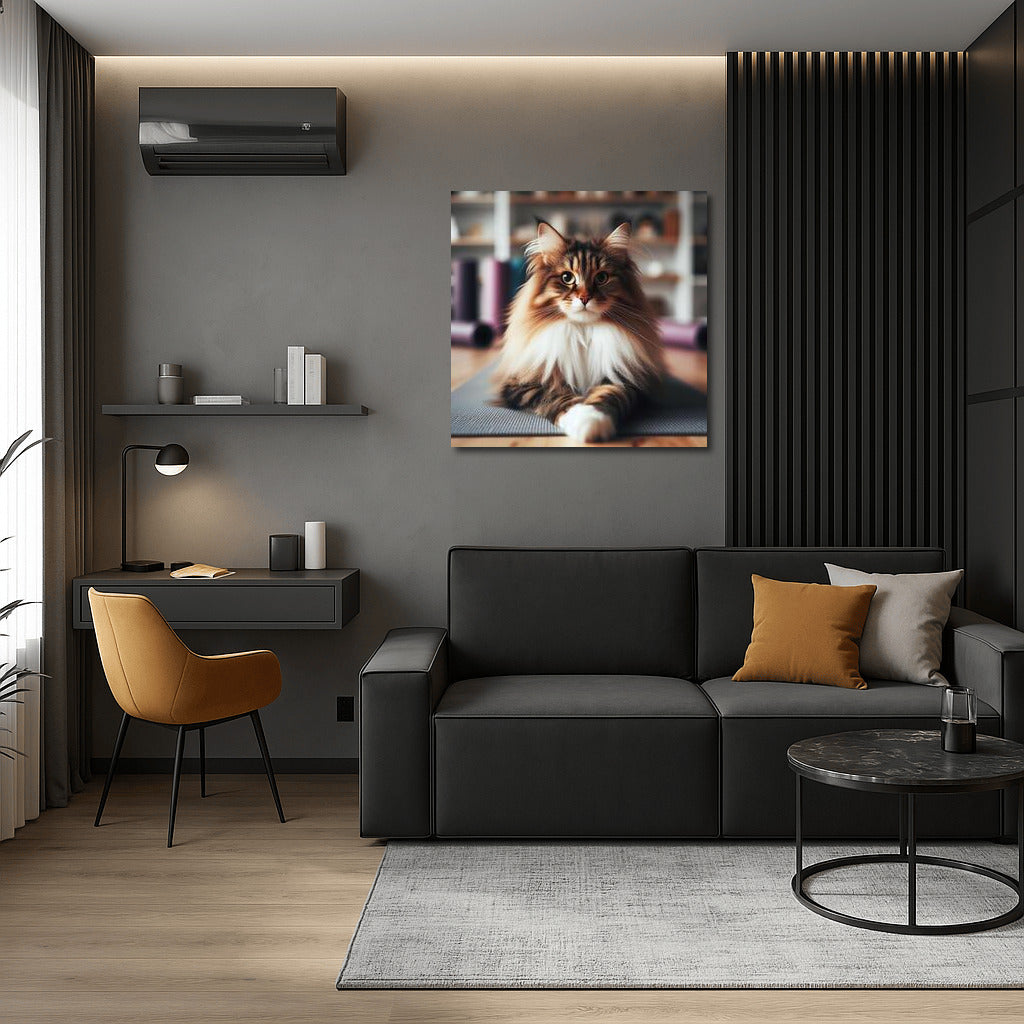 Scandinavian Forest: Yoga Harmony for Your Interior