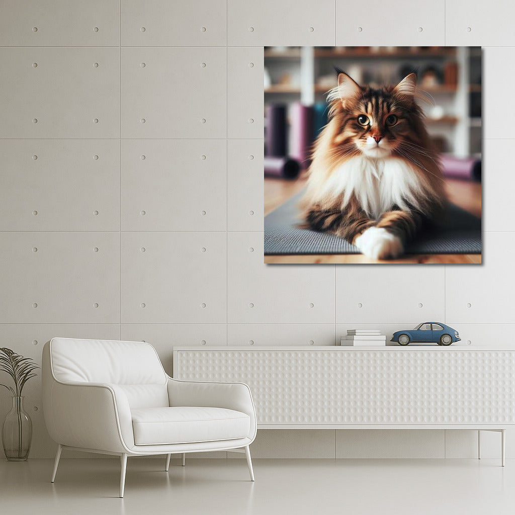 Scandinavian Forest: Yoga Harmony for Your Interior