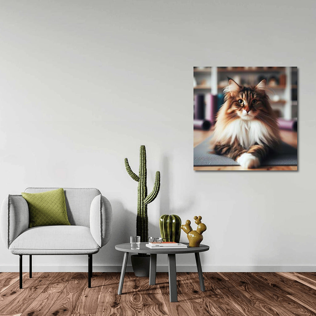 Scandinavian Forest: Yoga Harmony for Your Interior