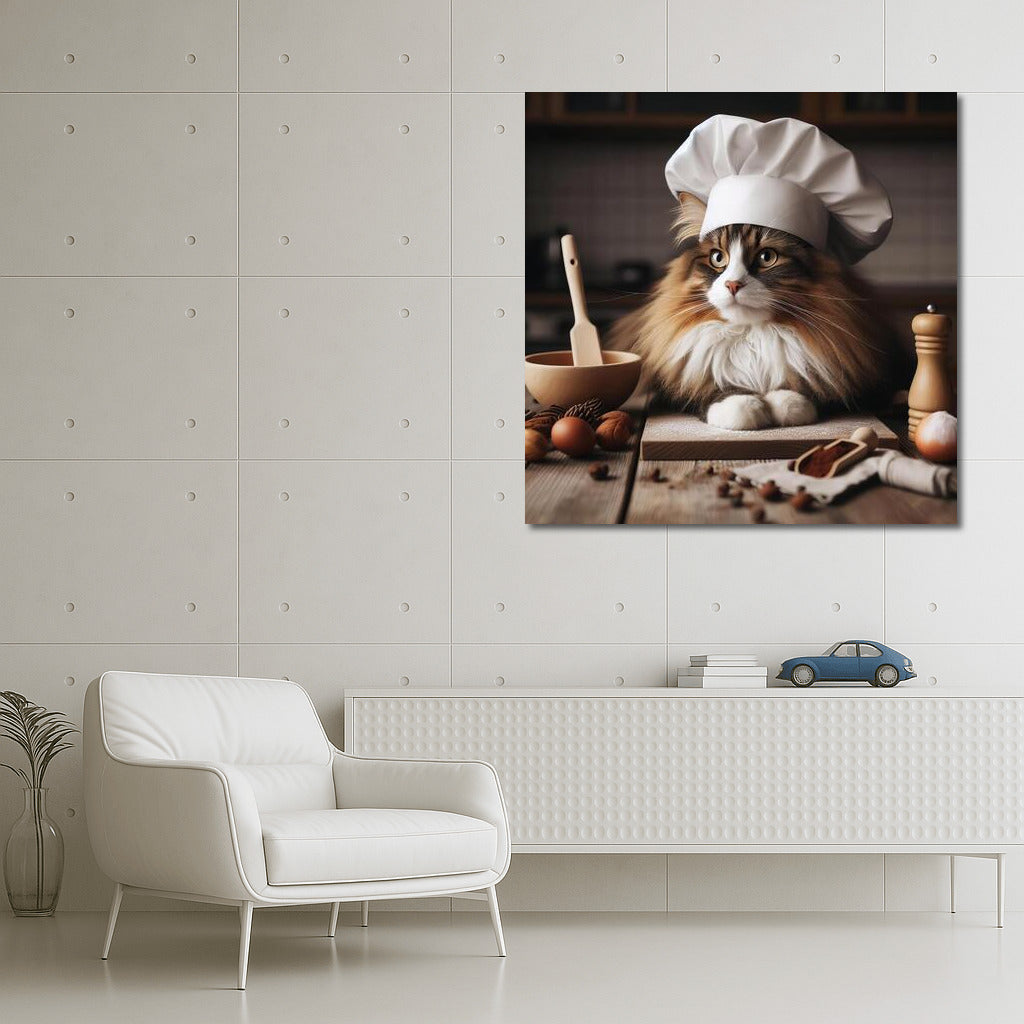 Norwegian Forest Chef Cat: Culinary Comfort and Creativity