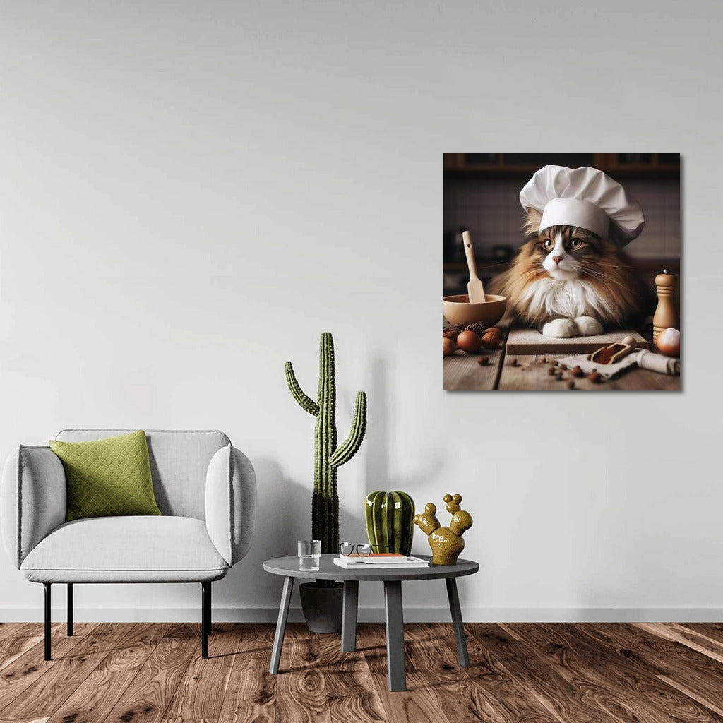 Norwegian Forest Chef Cat: Culinary Comfort and Creativity