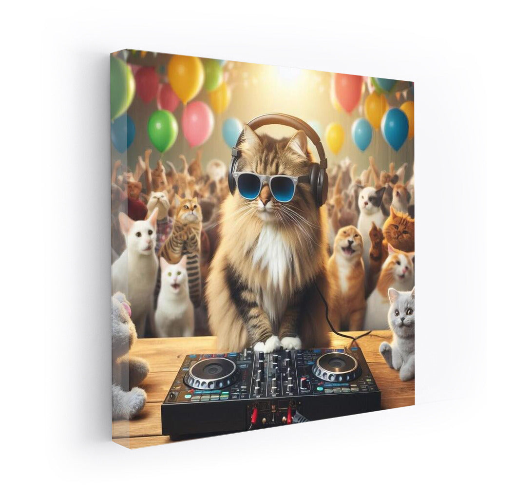 Norwegian Forest DJ Cat: Music Mix for Cat and Rhythm Lovers