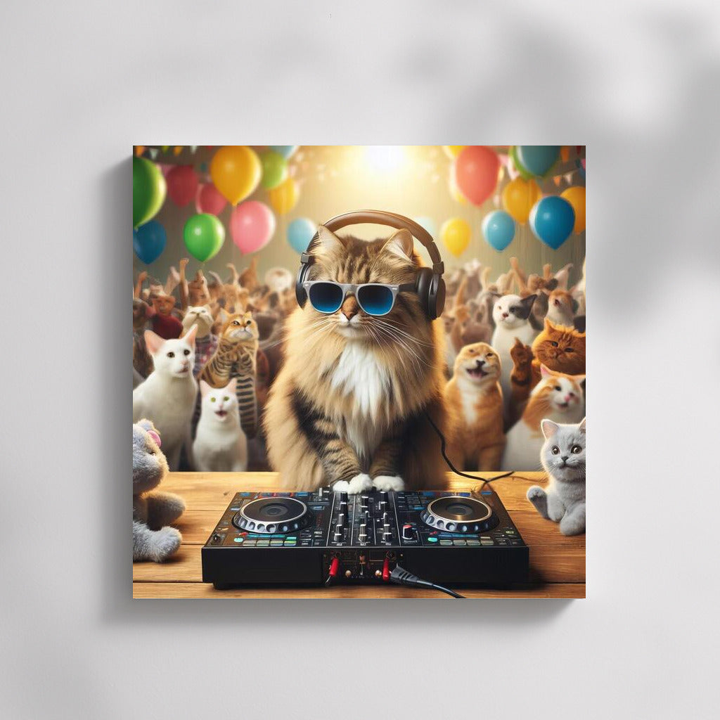 Norwegian Forest DJ Cat: Music Mix for Cat and Rhythm Lovers