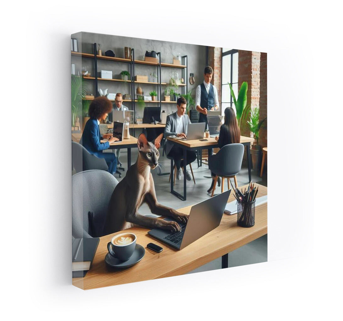 Oriental Shorthair in Coworking: Style for Modern Interiors