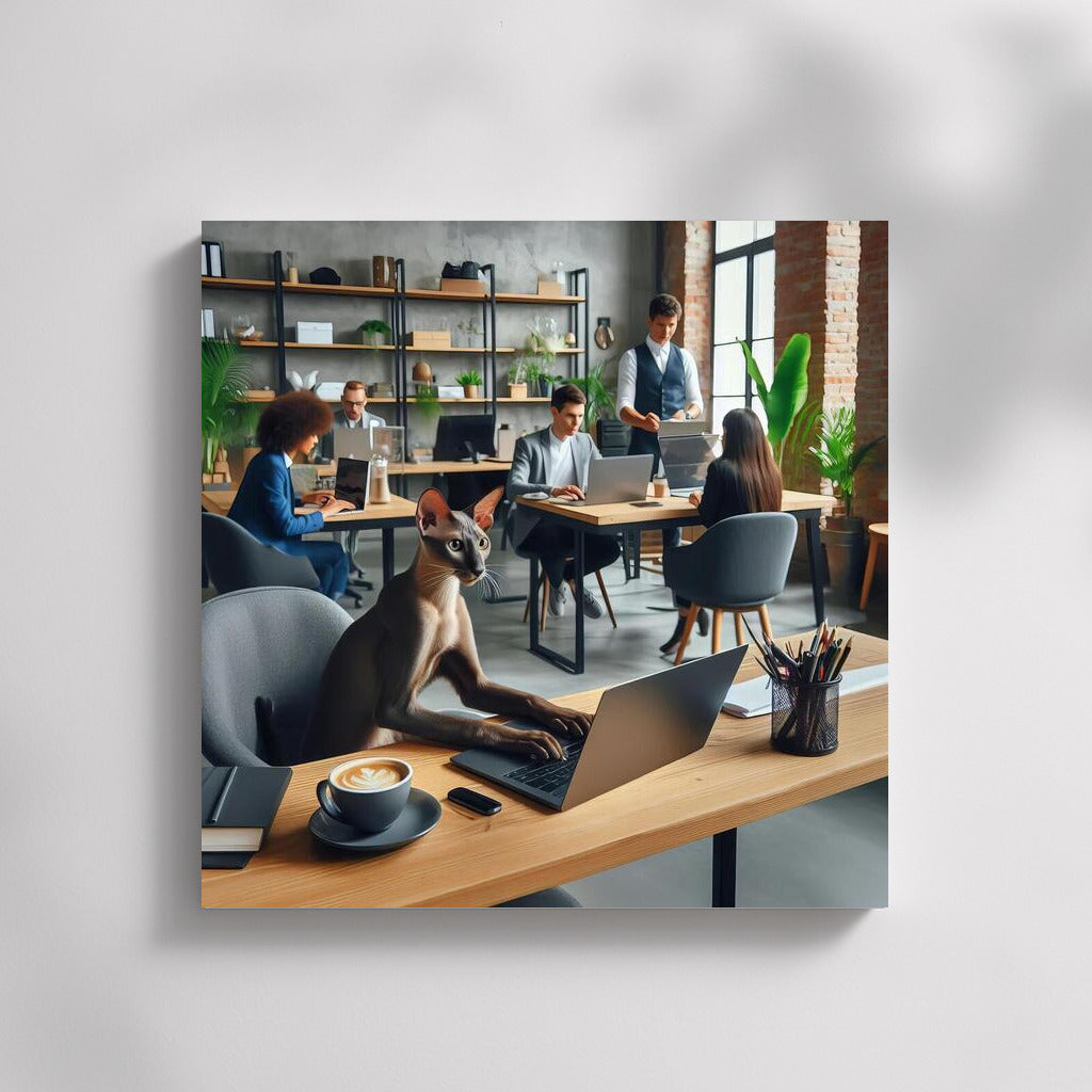 Oriental Shorthair in Coworking: Style for Modern Interiors