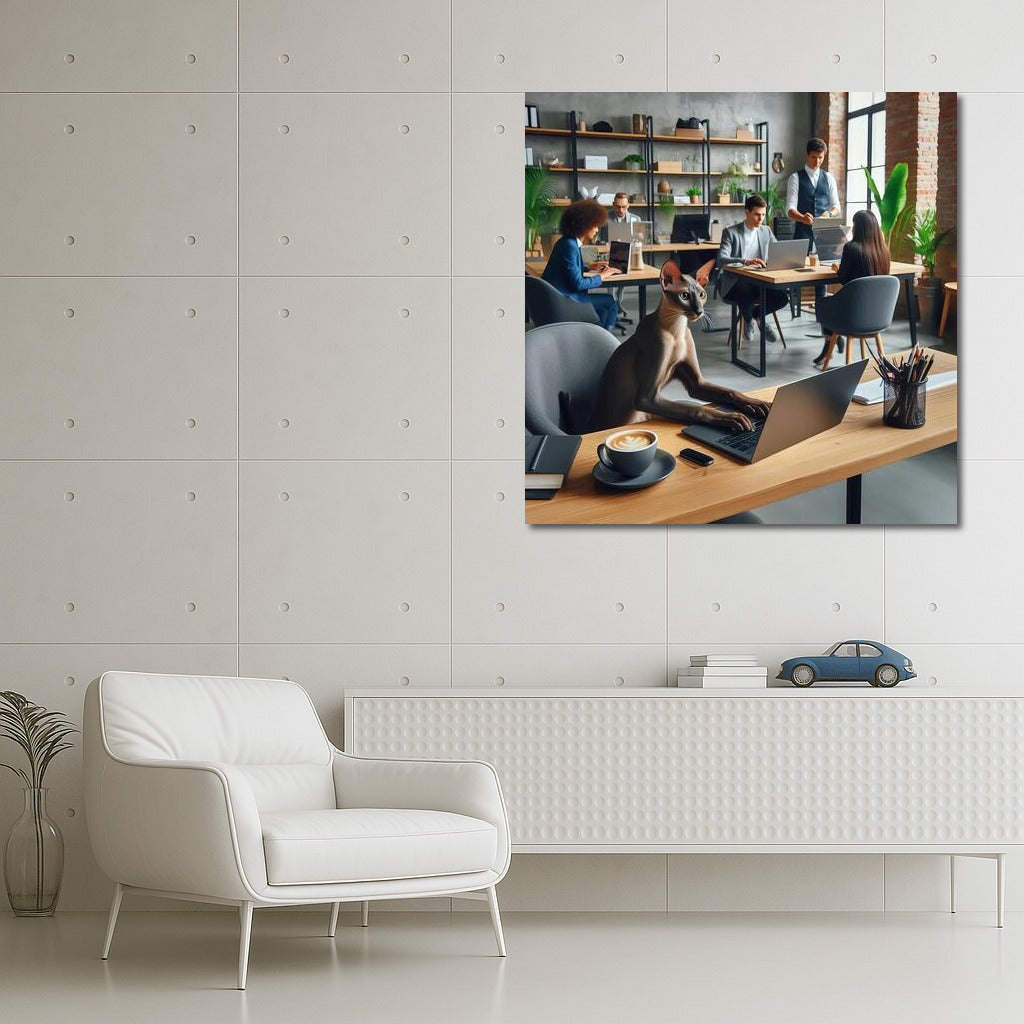Oriental Shorthair in Coworking: Style for Modern Interiors