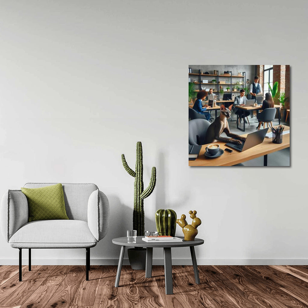Oriental Shorthair in Coworking: Style for Modern Interiors