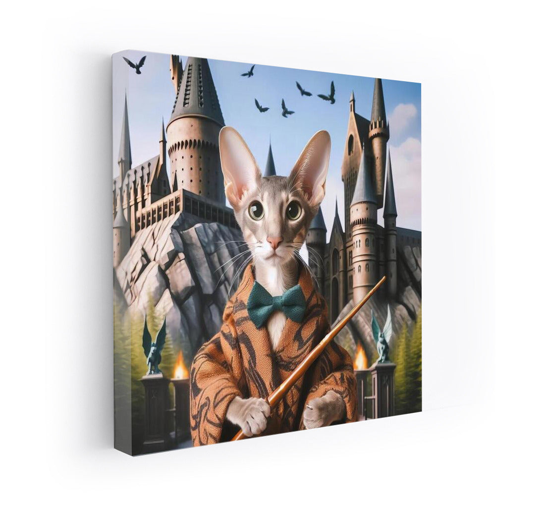 Oriental in Harry Potter's Hat: The Magic of School Adventures on the Wall