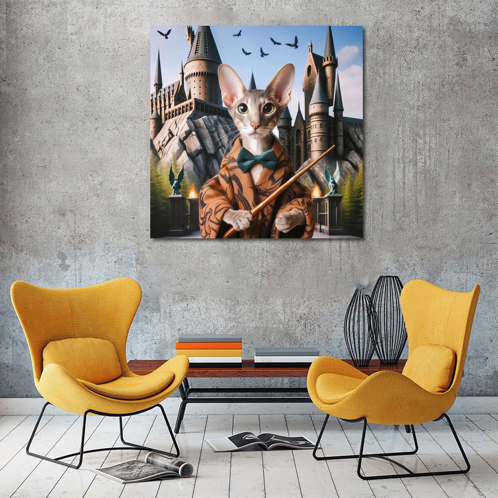 Oriental in Harry Potter's Hat: The Magic of School Adventures on the Wall