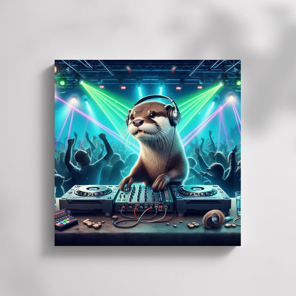 Otter DJ Party: Music and Fun