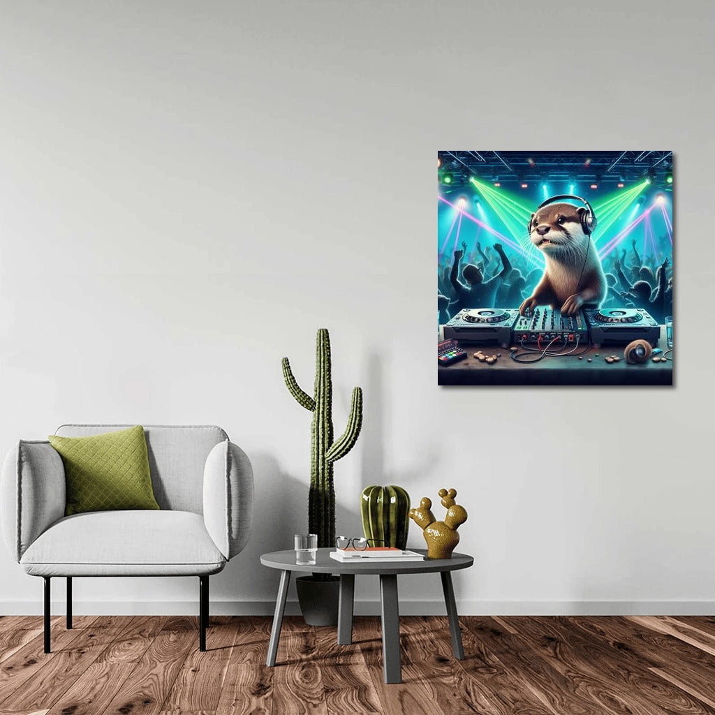 Otter DJ Party: Music and Fun
