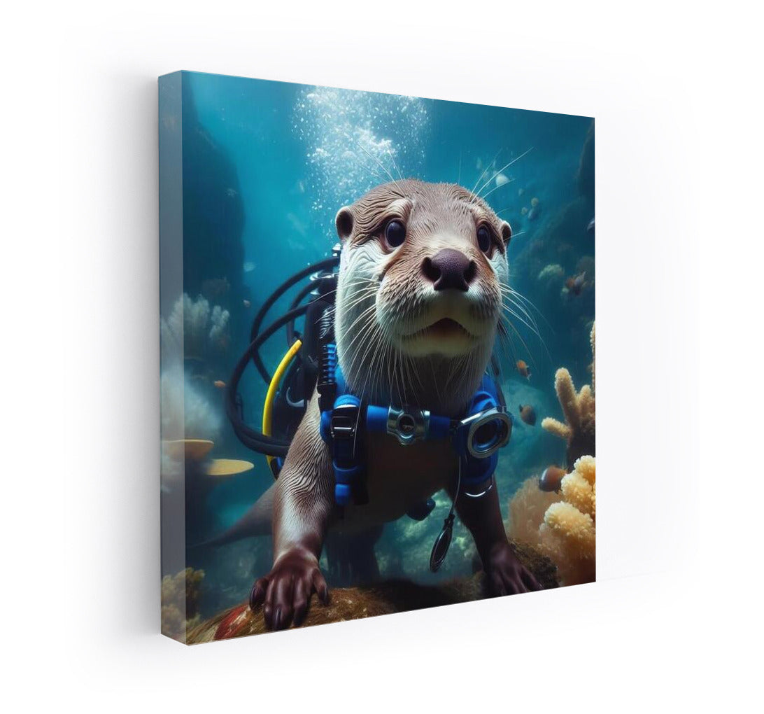 Scuba Otter: An Underwater Journey Through the Ocean World