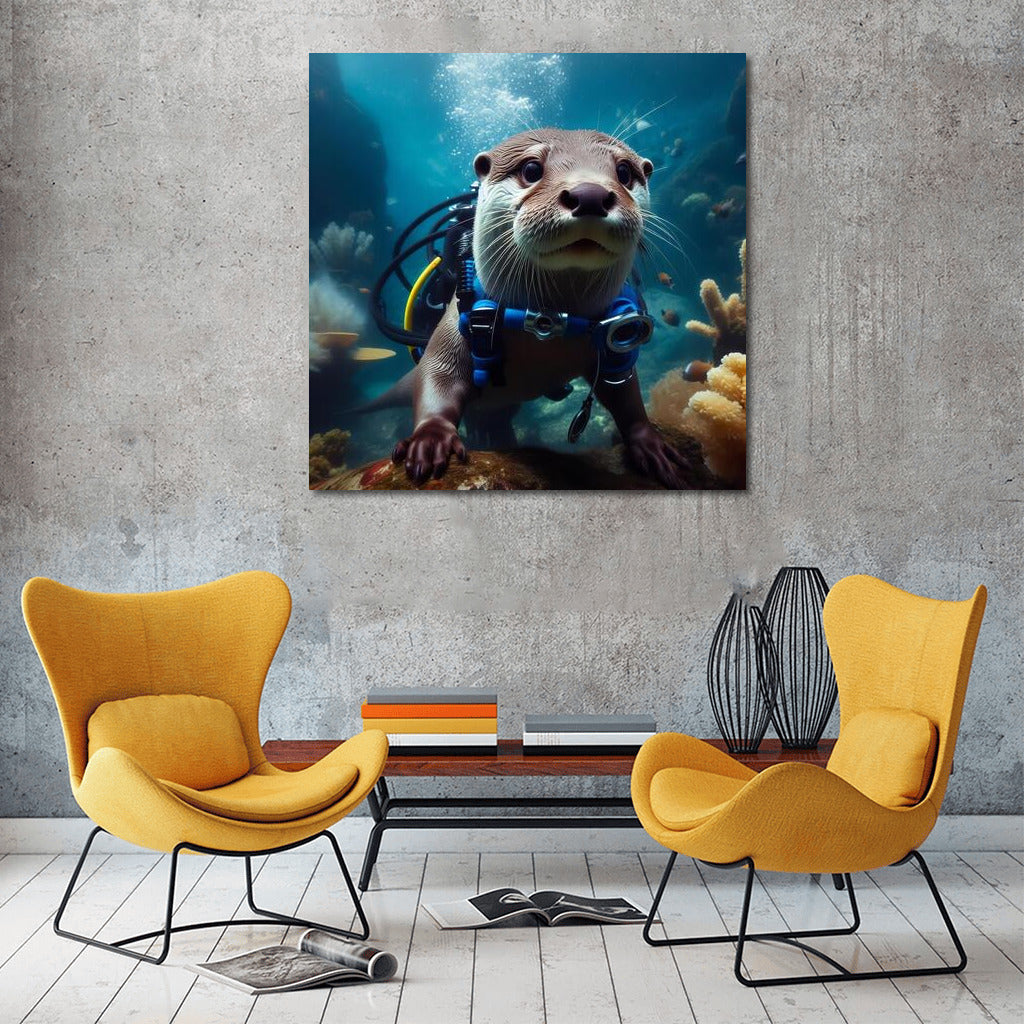 Scuba Otter: An Underwater Journey Through the Ocean World