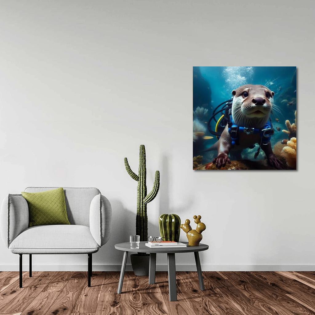 Scuba Otter: An Underwater Journey Through the Ocean World
