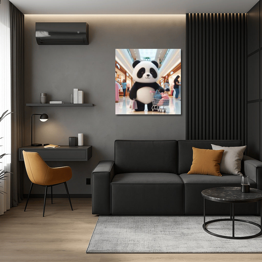 Panda Shopping: Fun Adventure at the Mall