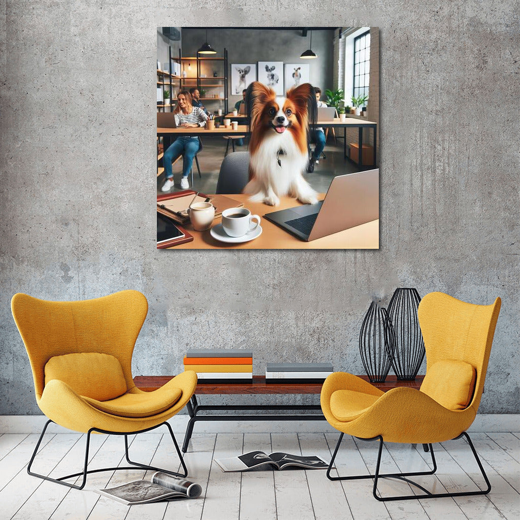 Wings of Creativity: Papillon in the Office