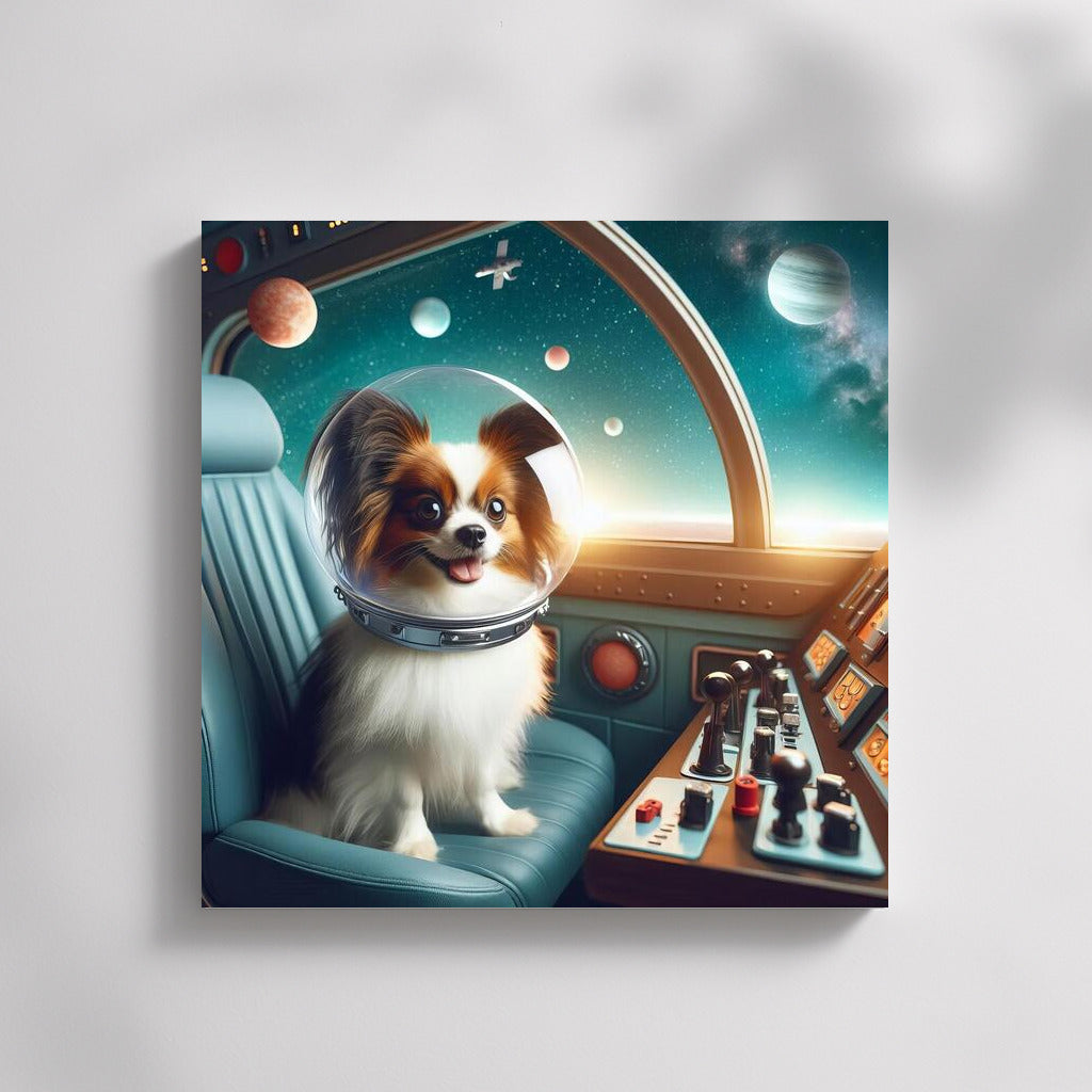 Space Adventure: Papillon in a Spaceship 3