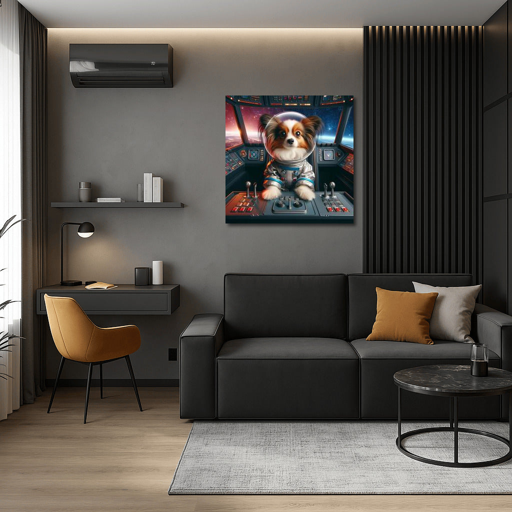 Papillon-Cosmonaut: Furry Starship Pilot