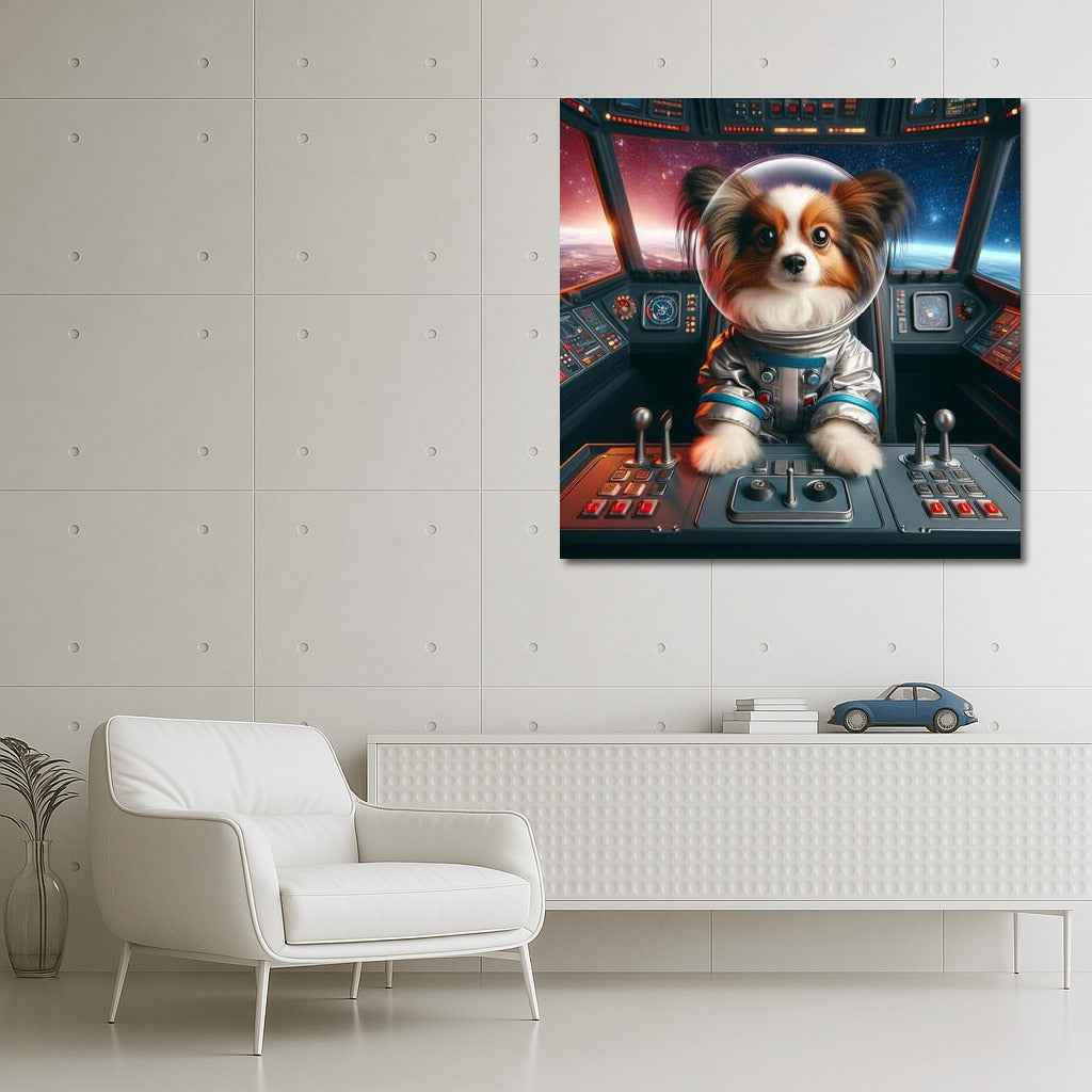 Papillon-Cosmonaut: Furry Starship Pilot
