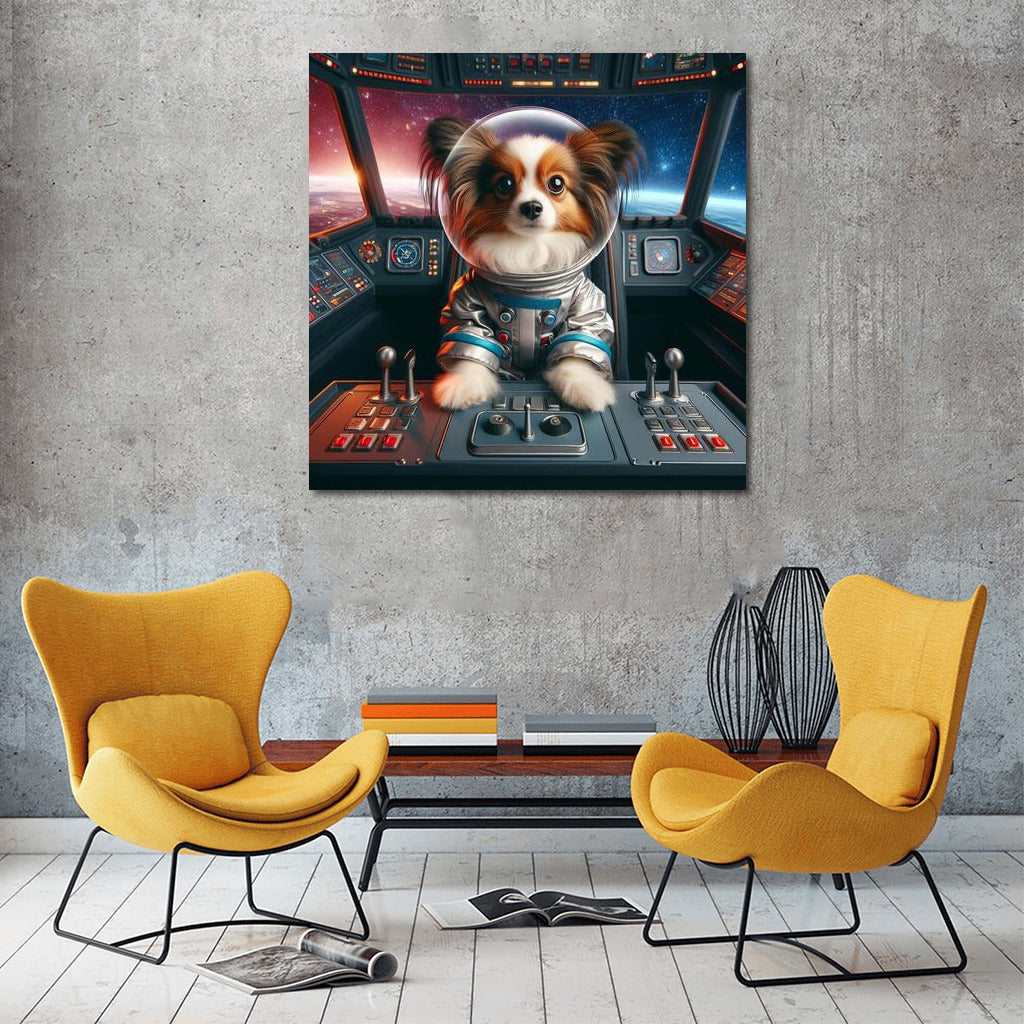 Papillon-Cosmonaut: Furry Starship Pilot