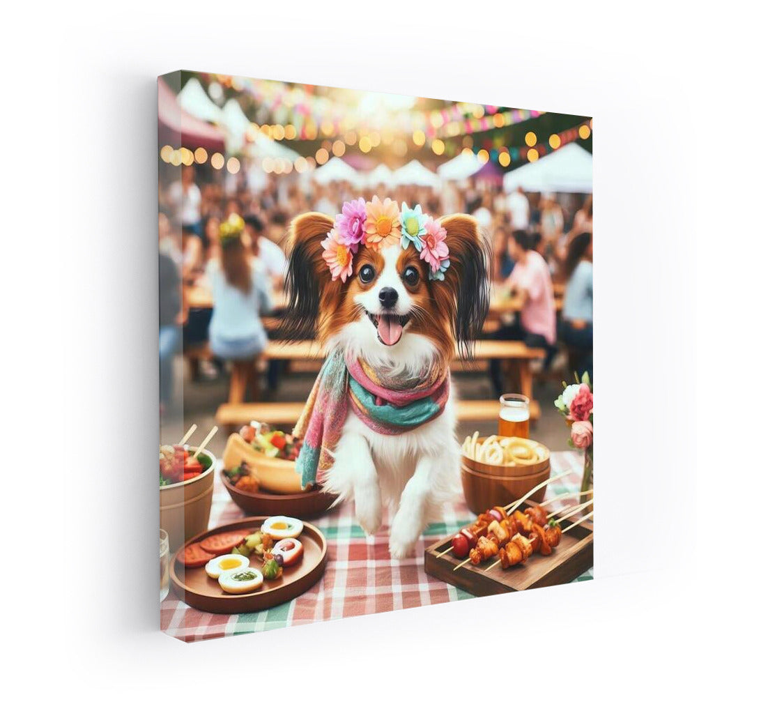 Papillon at the Festival: Joy and Fun on Your Wall
