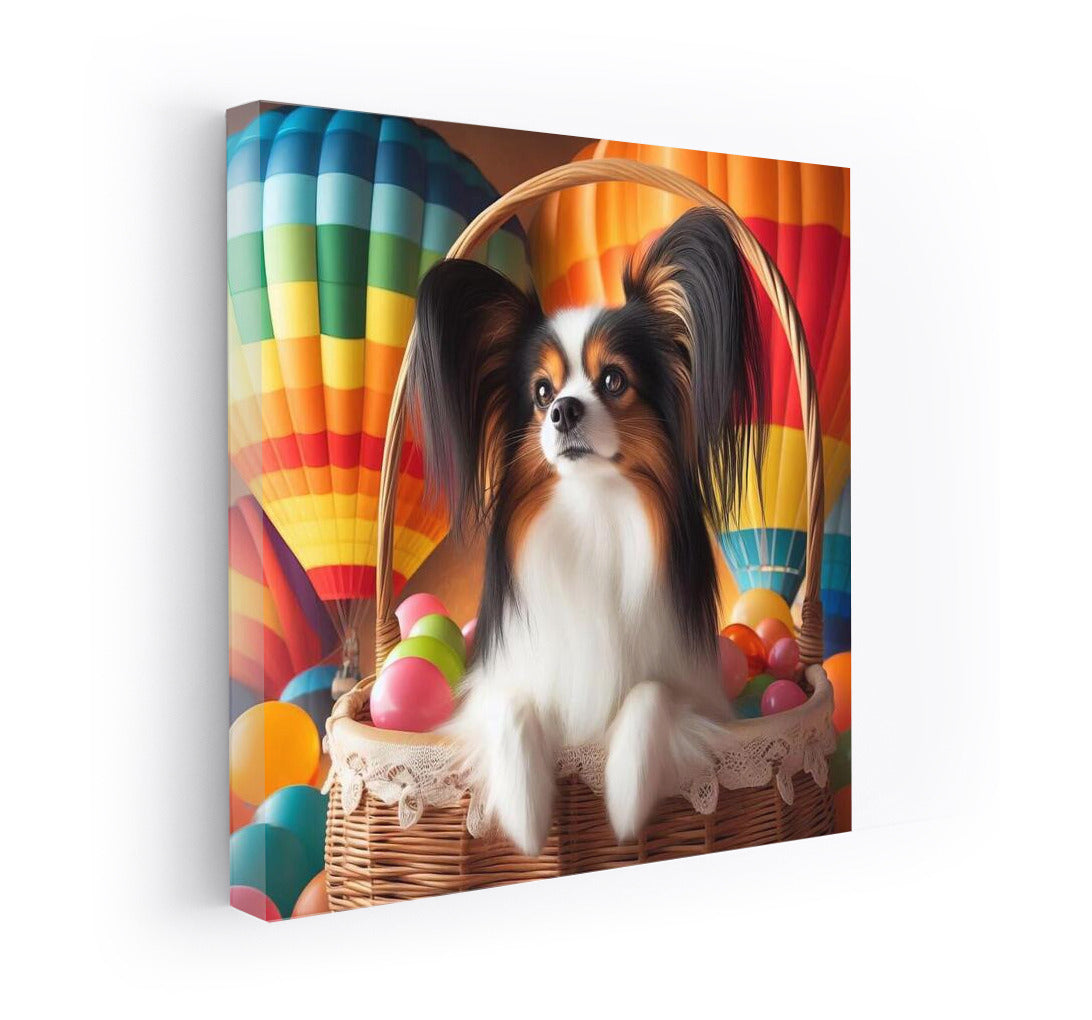 Papillon on a Balloon: Flight of Joy