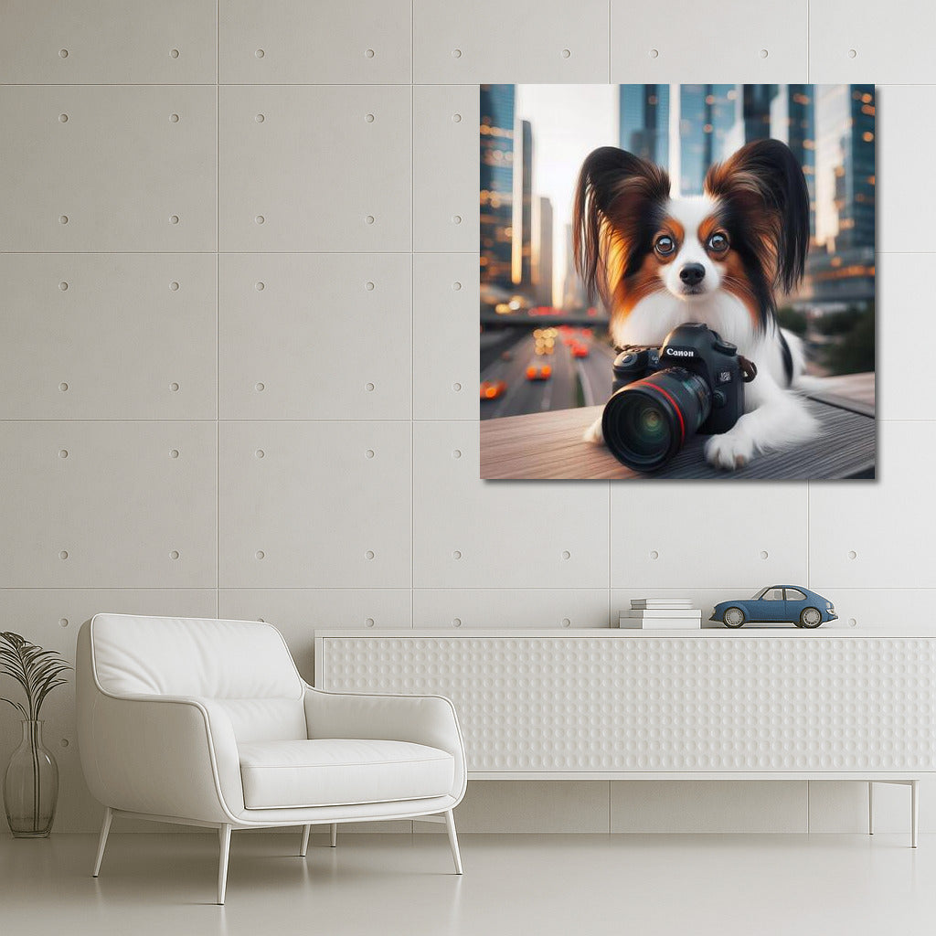 Papillon Photographer: Magic Through the Lens in the City of the Future