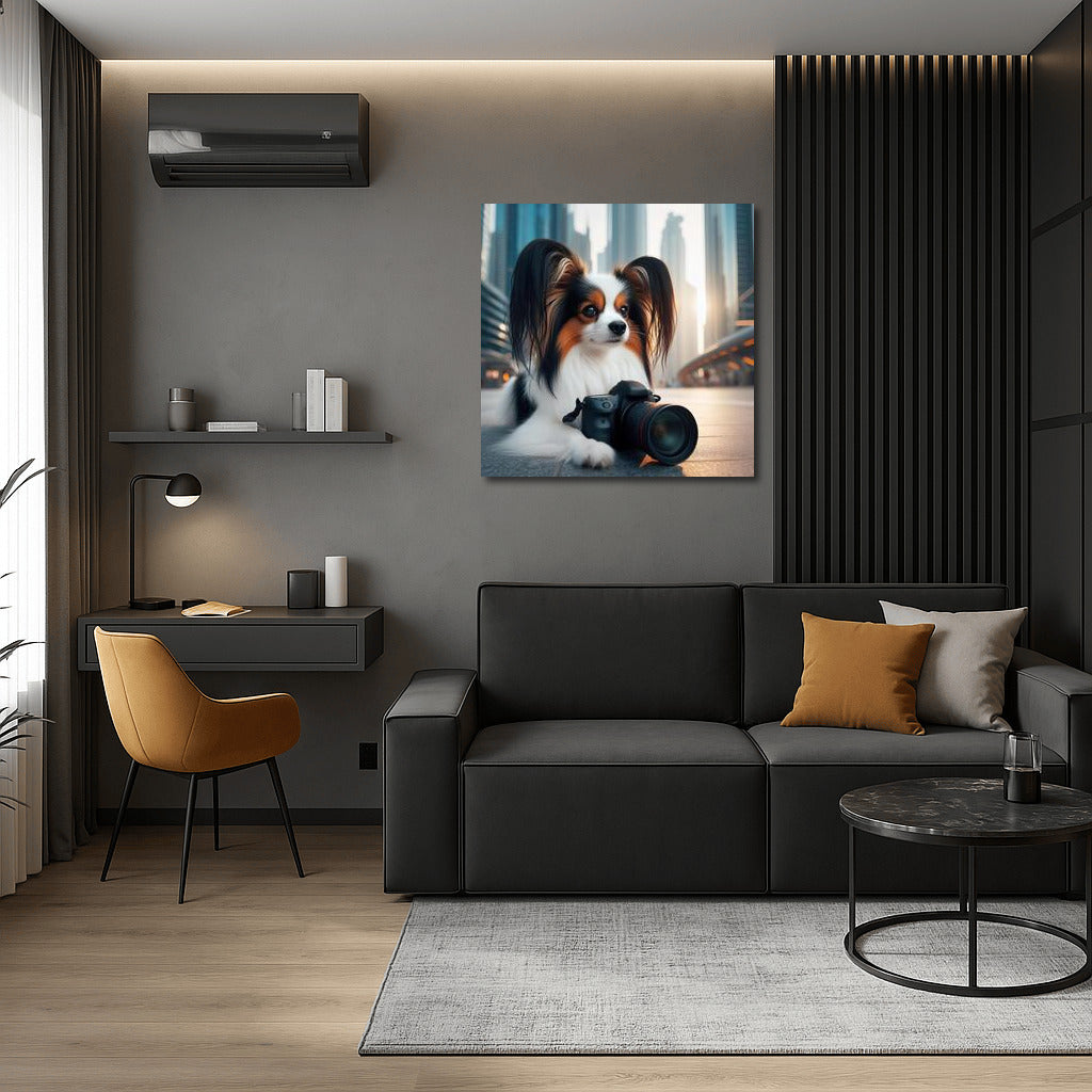 Papillon Photographer in the City of the Future: Megalopolis Through the Lens