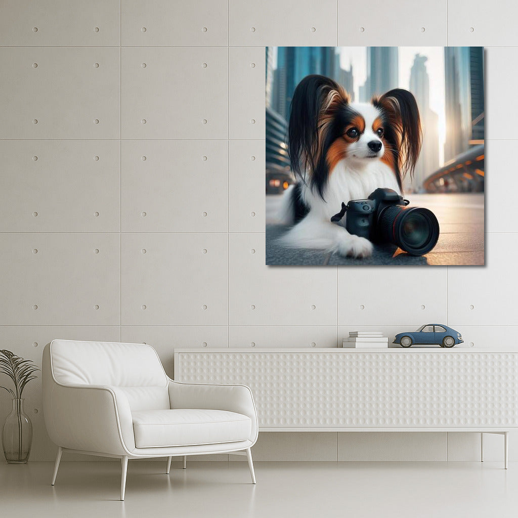 Papillon Photographer in the City of the Future: Megalopolis Through the Lens