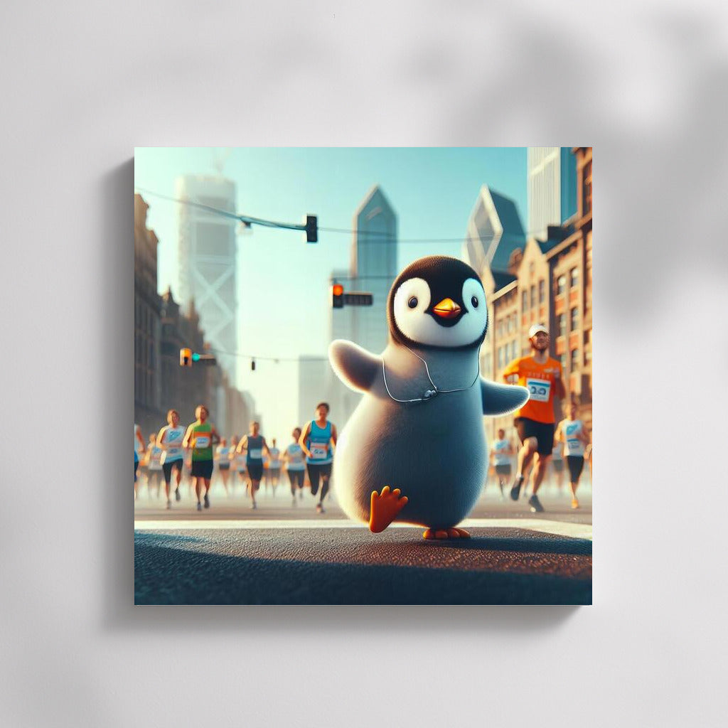 Marathon Penguin: City Run Act 3