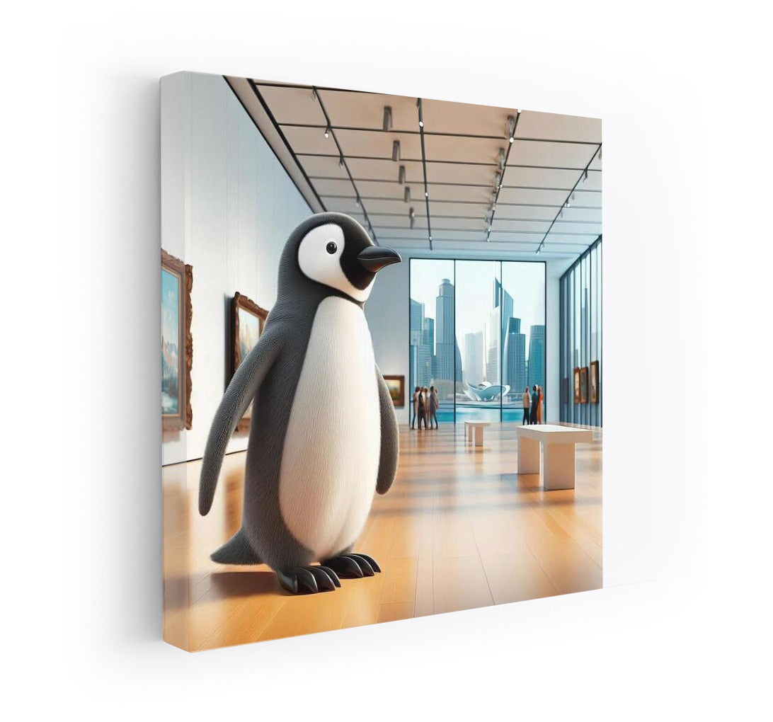 Penguin in the Contemporary Museum: The Charm of Unusual Decor