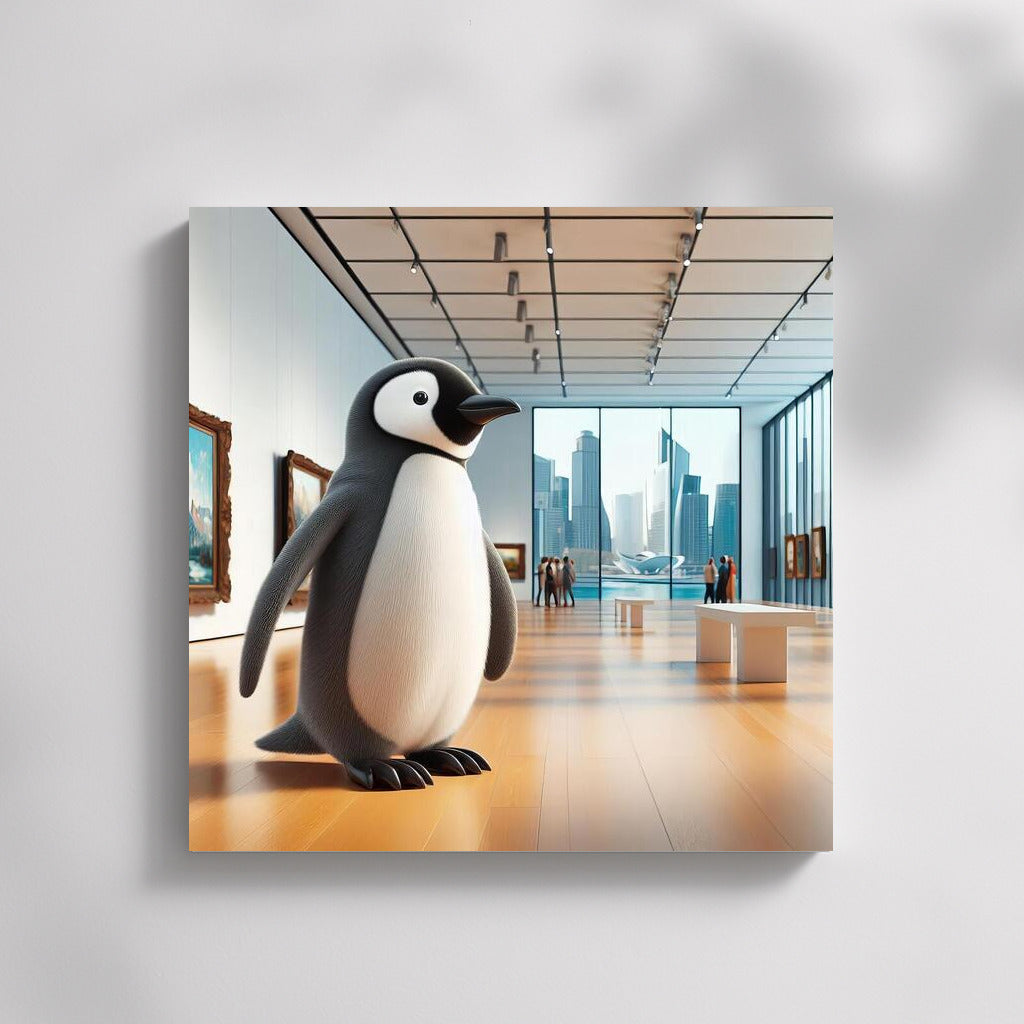 Penguin in the Contemporary Museum: The Charm of Unusual Decor