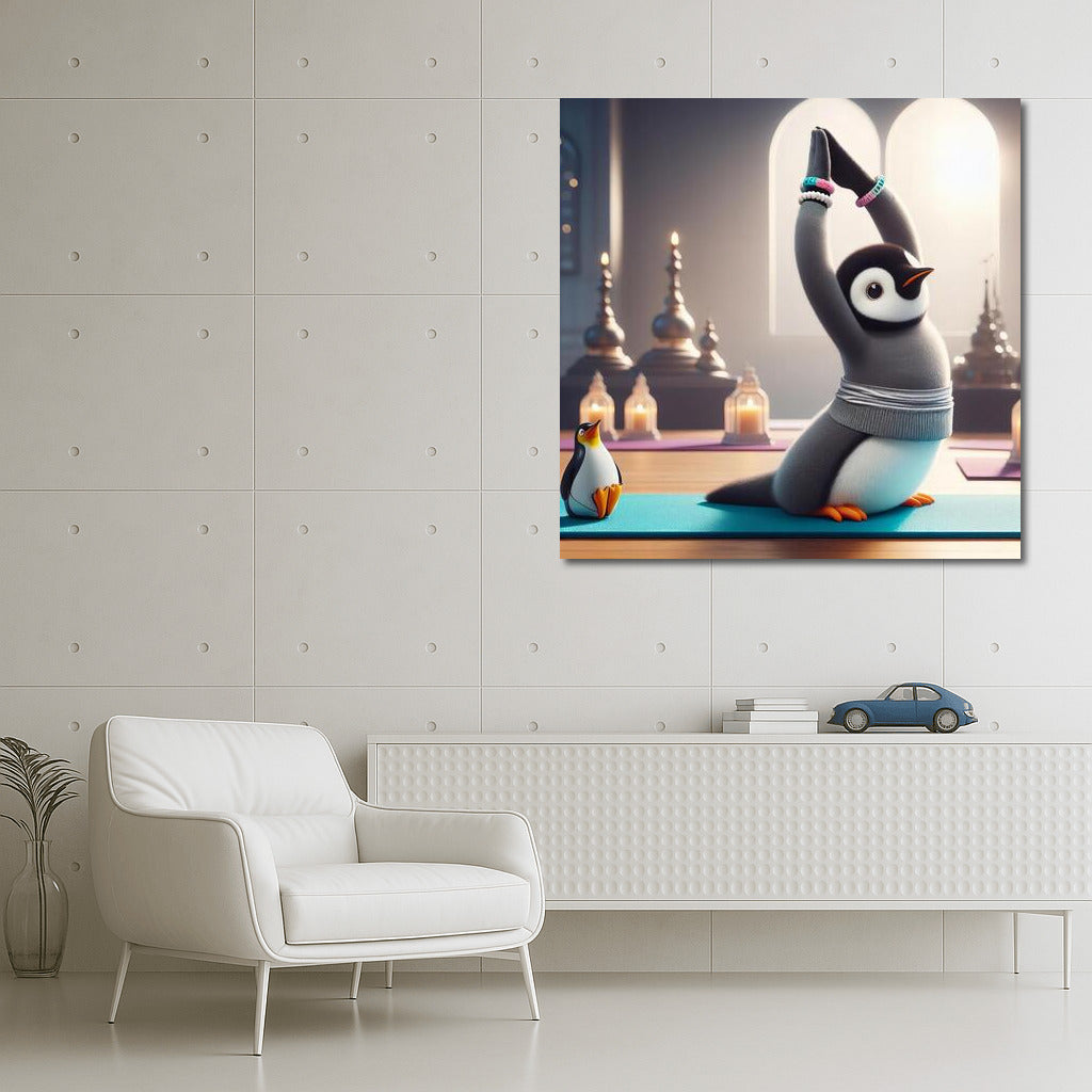 Penguin Yoga: Harmony and Comfort Instructor