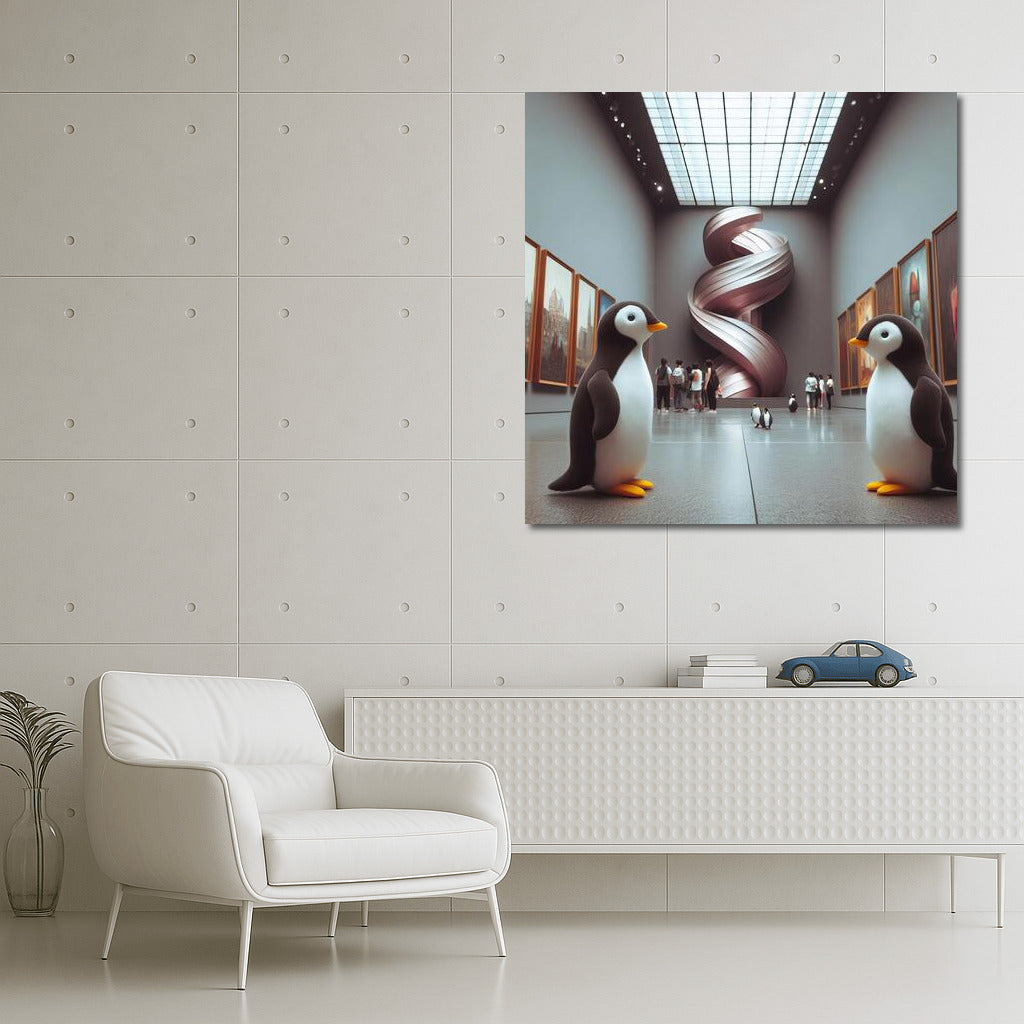 Penguins in the Contemporary Museum: An Unusual Journey