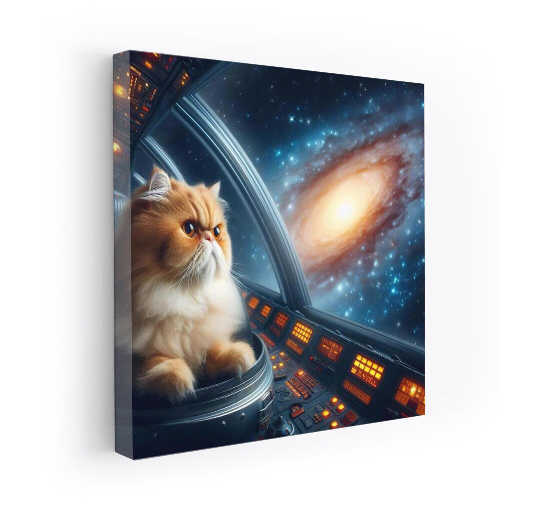 Persian Astronaut Cat: Journey to Faraway Galaxies