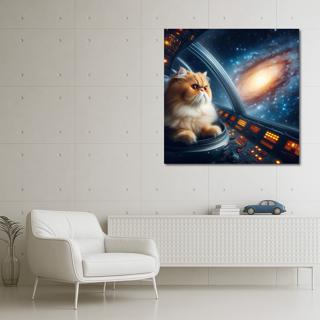 Persian Astronaut Cat: Journey to Faraway Galaxies