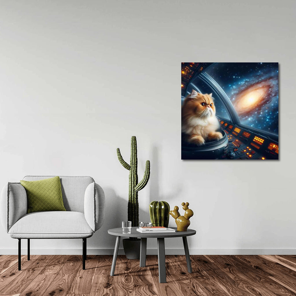 Persian Astronaut Cat: Journey to Faraway Galaxies